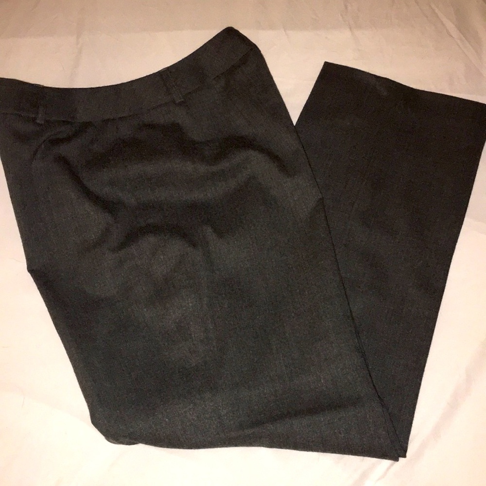 Talbots grey wool slacks
